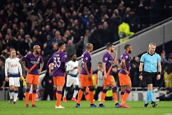 Tottenham Hotspur v Manchester City - UEFA Champions League Quarter Final: First Leg